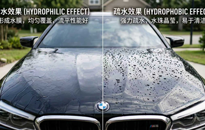 亲水与疏水车衣：科技如何改变汽车保护方式